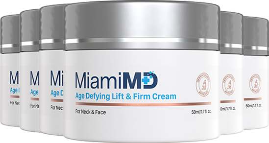 MiamiMD Lift & Firm Cream - 6 Jars